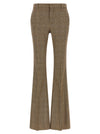 Saint Laurent Prince Of Wales Houndstooth Trousers