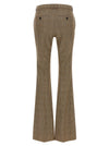 Saint Laurent Prince Of Wales Houndstooth Trousers