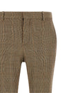 Saint Laurent Prince Of Wales Houndstooth Trousers
