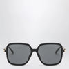 GUCCI Black butterfly sunglasses with Horsebit detail