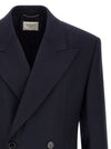 Saint Laurent Felted Wool Gabardine Blazer Jacket
