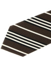 Saint Laurent Diagonal Striped Tie