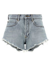 Balenciaga Denim Shorts