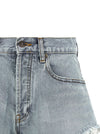 Balenciaga Denim Shorts