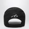 Balenciaga Black techwear cap with reflective detailing