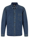 Saint Laurent Cassandre Denim Shirt