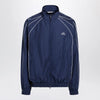 Balenciaga Bodies track jacket in dark navy poplin