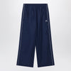 Balenciaga Bodies track pants in dark navy poplin
