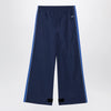Balenciaga Techwear jogger pants in navy blue cotton blend