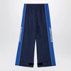 Balenciaga Techwear jogger pants in navy blue cotton blend