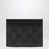 GUCCI Essence Classic card holder in black GG canvas