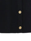 Saint Laurent Cassandre Medallion Cardigan