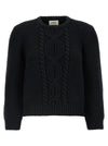 Saint Laurent Wool Sweater With Processing