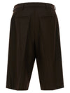 Saint Laurent Flannel Bermuda Shorts