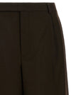 Saint Laurent Flannel Bermuda Shorts