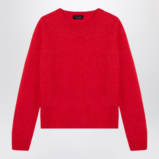 Roberto Collina Red sweater in cashmere and silk blend