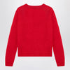 Roberto Collina Red sweater in cashmere and silk blend