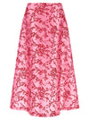 Alberta Ferretti Mikado Floreale Skirt