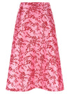 Alberta Ferretti Mikado Floreale Skirt