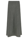 Alberta Ferretti Bell Chevron Skirt