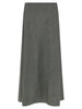 Alberta Ferretti Bell Chevron Skirt