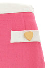 Moschino Heart Buttons Skirt