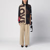 Moschino Silk patchwork shirt
