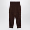 Moschino Brown wide cargo trousers
