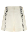 Alberta Ferretti Fortuny Linen Shorts