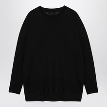  Roberto Collina Black wool crew-neck sweater