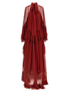 Alberta Ferretti Ruffle Dress