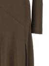 Alberta Ferretti Bare Shoulder Dress