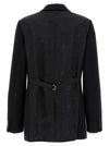 Moschino Single-breasted Martingale Blazer