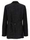 Moschino Single-breasted Martingale Blazer