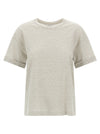 Peserico Lamé Stripes T-shirt
