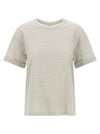 Peserico Lamé Stripes T-shirt