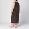 Moschino Beige reversible trench coat in gabardine and satin