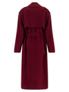Alberta Ferretti Long Wool Coat