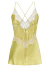Alberta Ferretti Satin And Lace Top