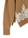 Alberta Ferretti Lace Insert Cardigan