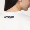 Moschino Get Happy white cotton sweater