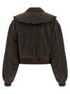 Ganni Duchesse Nylon Bomber Jacket