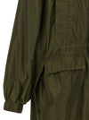 Ganni Green Nylon Windbreaker