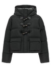 Ganni Future Nylon Black Down Jacket