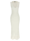 Ganni Cotton Crochet Dress