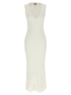 Ganni Cotton Crochet Dress