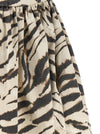 Ganni Zebra Denim Dress