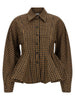 Ganni Crinckled Taffetà Blouse