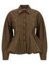 Ganni Crinckled Taffetà Blouse