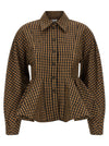 Ganni Crinckled Taffetà Blouse